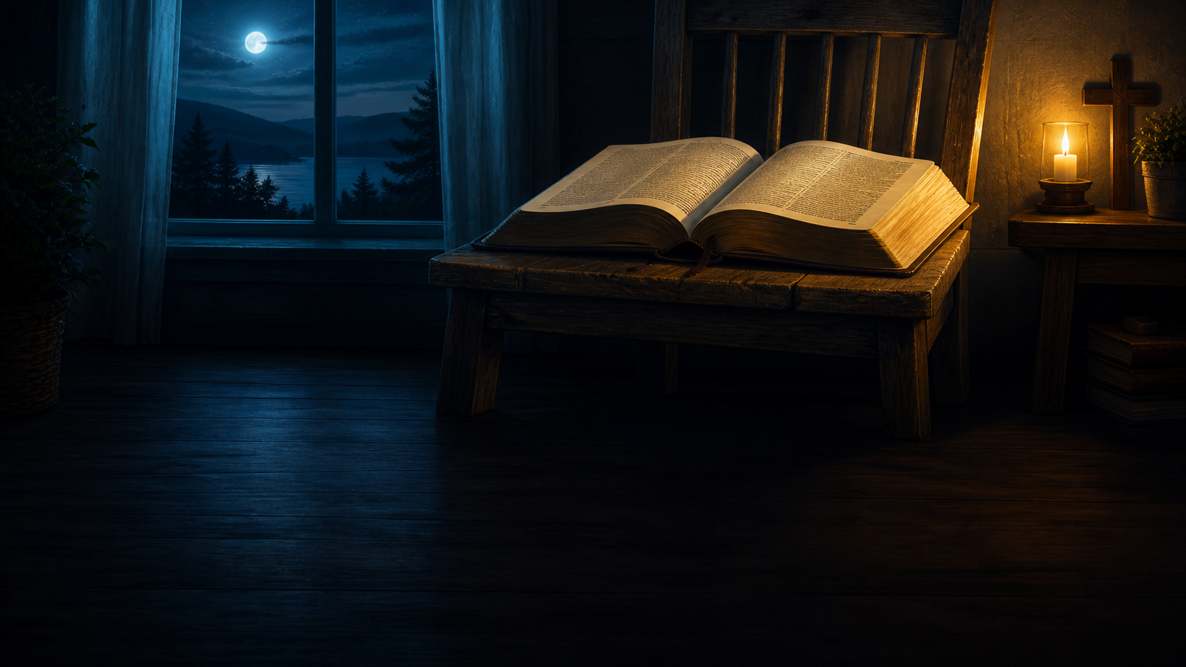 KJV prayer video background